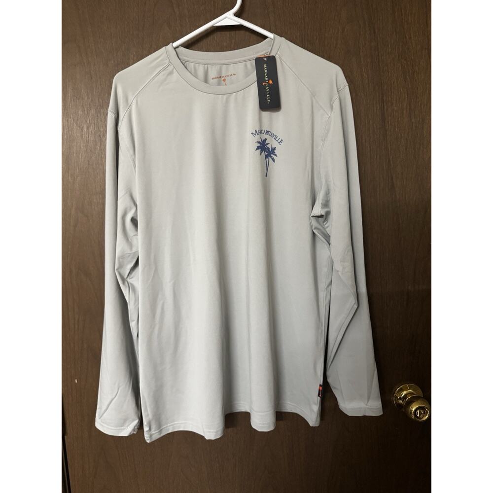MARGARITAVILLE UPF 50+ WATER RESISTANT Moisture Wicking LONG SLEEVE TOP-XLarge